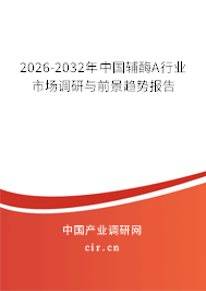 2025-2031年中國輔酶A行業(yè)市場調(diào)研與前景趨勢報(bào)告