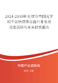 2024-2030年全球與中國光學(xué)相干層析成像設(shè)備行業(yè)發(fā)展深度調(diào)研與未來趨勢報(bào)告