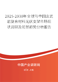 2025-2030年全球與中國玄武巖復(fù)合材料光伏支架市場現(xiàn)狀調(diào)研及前景趨勢分析報告