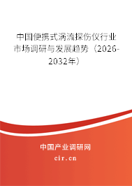 中國(guó)便攜式渦流探傷儀行業(yè)市場(chǎng)調(diào)研與發(fā)展趨勢(shì)（2026-2032年）