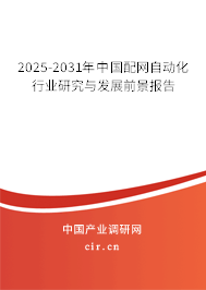 2025-2031年中國配網(wǎng)自動(dòng)化行業(yè)研究與發(fā)展前景報(bào)告