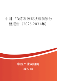 中國LED燈發(fā)展現(xiàn)狀與前景分析報告（2025-2031年）