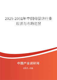 2025-2031年中國母嬰店行業(yè)現(xiàn)狀與市場(chǎng)前景