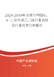 2024-2030年全球與中國N，N-二異丙基乙二胺行業(yè)調(diào)研及行業(yè)前景分析報(bào)告