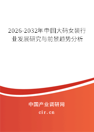 2024-2030年中國大碼女裝行業(yè)發(fā)展研究與前景趨勢分析 2024-2030年中國大碼女裝行業(yè)發(fā)展研究與前景趨勢分析