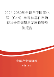 2024-2030年全球與中國氮化鎵（GaN）半導(dǎo)體器件市場現(xiàn)狀全面調(diào)研與發(fā)展趨勢預(yù)測報(bào)告