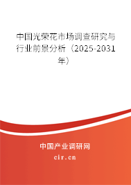中國光榮花市場調(diào)查研究與行業(yè)前景分析(2025-2031年) 中國光榮花市場調(diào)查研究與行業(yè)前景分析(2025-2031年)