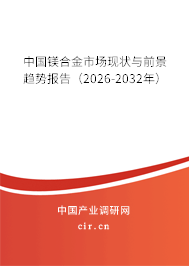 中國鎂合金市場現(xiàn)狀與前景趨勢報告（2026-2032年）