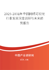2025-2031年中國(guó)網(wǎng)絡(luò)可視化行業(yè)發(fā)展深度調(diào)研與未來(lái)趨勢(shì)報(bào)告