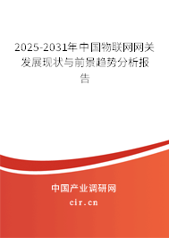 2025-2031年中國物聯(lián)網(wǎng)網(wǎng)關(guān)發(fā)展現(xiàn)狀與前景趨勢分析報告