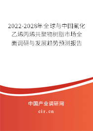 2022-2028年全球與中國(guó)氟化乙烯丙烯共聚物樹脂市場(chǎng)全面調(diào)研與發(fā)展趨勢(shì)預(yù)測(cè)報(bào)告