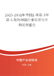 2025-2031年中國1-苯基-3甲基-5-吡唑啉酮行業(yè)現(xiàn)狀與市場前景報告 2025-2031年中國1-苯基-3甲基-5-吡唑啉酮行業(yè)現(xiàn)狀與市場前景報告
