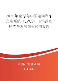 2026年全球與中國(guó)電動(dòng)汽車充電系統(tǒng)（EVCS）市場(chǎng)調(diào)查研究與發(fā)展前景預(yù)測(cè)報(bào)告