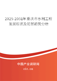 2025-2031年重慶市水利工程發(fā)展現(xiàn)狀及前景趨勢分析 2025-2031年重慶市水利工程發(fā)展現(xiàn)狀及前景趨勢分析