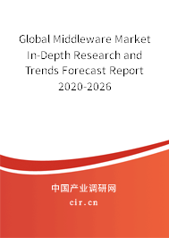 Global Middleware Market In-Depth Research and Trends Forecast Report 2020-2026 Global Middleware Market In-Depth Research and Trends Forecast Report 2020-2026