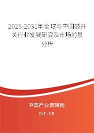 2025-2031年全球與中國鼓開關(guān)行業(yè)發(fā)展研究及市場前景分析