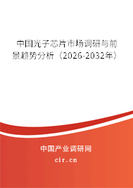 中國光子芯片市場調(diào)研與前景趨勢分析(2025-2031年) 中國光子芯片市場調(diào)研與前景趨勢分析(2025-2031年)