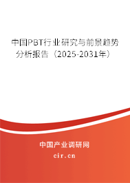 中國PBT行業(yè)研究與前景趨勢分析報告（2025-2031年）