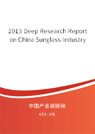2013 Deep Research Report on China Sunglass Industry 2013 Deep Research Report on China Sunglass Industry