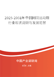 2025-2031年中國網(wǎng)羽運(yùn)動(dòng)鞋行業(yè)現(xiàn)狀調(diào)研與發(fā)展前景