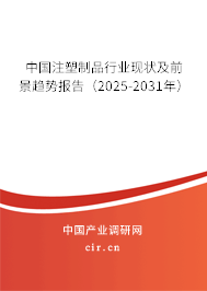 中國(guó)注塑制品行業(yè)現(xiàn)狀及前景趨勢(shì)報(bào)告(2025-2031年) 中國(guó)注塑制品行業(yè)現(xiàn)狀及前景趨勢(shì)報(bào)告(2025-2031年)