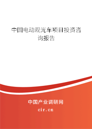 中國電動觀光車項(xiàng)目投資咨詢報(bào)告