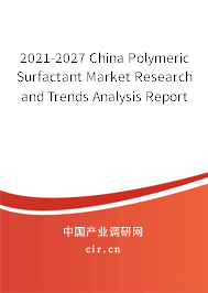 2021-2027 China Polymeric Surfactant Market Research and Trends Analysis Report 2021-2027 China Polymeric Surfactant Market Research and Trends Analysis Report