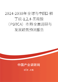 2024-2030年全球與中國2-膦丁烷-1,2,4-三羧酸(PBTCA)市場(chǎng)全面調(diào)研與發(fā)展趨勢(shì)預(yù)測(cè)報(bào)告 2024-2030年全球與中國2-膦丁烷-1,2,4-三羧酸(PBTCA)市場(chǎng)全面調(diào)研與發(fā)展趨勢(shì)預(yù)測(cè)報(bào)告