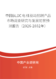 中國BLDC電機驅動控制產品市場調查研究與發(fā)展前景預測報告（2026-2032年）