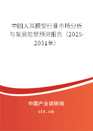 中國人耳模型行業(yè)市場分析與發(fā)展前景預測報告（2025-2031年）