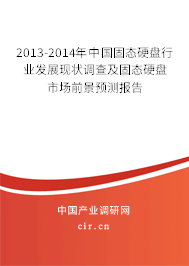 2013-2014年中國固態(tài)硬盤行業(yè)發(fā)展現(xiàn)狀調(diào)查及固態(tài)硬盤市場前景預(yù)測報告