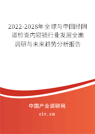 2022-2028年全球與中國(guó)經(jīng)陰道檢查內(nèi)窺鏡行業(yè)發(fā)展全面調(diào)研與未來趨勢(shì)分析報(bào)告