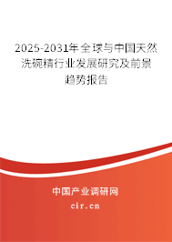 2025-2031年全球與中國天然洗碗精行業(yè)發(fā)展研究及前景趨勢報告 2025-2031年全球與中國天然洗碗精行業(yè)發(fā)展研究及前景趨勢報告