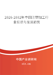 2026-2032年中國注塑加工行業(yè)現(xiàn)狀與發(fā)展趨勢 2026-2032年中國注塑加工行業(yè)現(xiàn)狀與發(fā)展趨勢