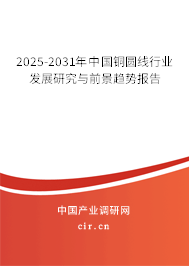 2025-2031年中國銅圓線行業(yè)發(fā)展研究與前景趨勢報(bào)告