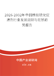 2026-2032年中國橡膠硫化促進(jìn)劑行業(yè)發(fā)展調(diào)研與前景趨勢報(bào)告