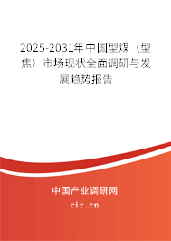 2025-2031年中國(guó)型煤（型焦）市場(chǎng)現(xiàn)狀全面調(diào)研與發(fā)展趨勢(shì)報(bào)告