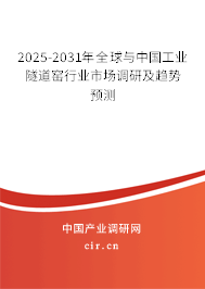 2025-2031年全球與中國工業(yè)隧道窯行業(yè)市場調(diào)研及趨勢預測