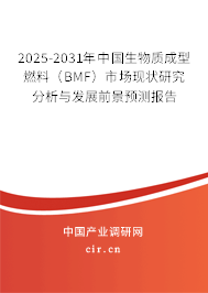 2025-2031年中國生物質(zhì)成型燃料(BMF)市場現(xiàn)狀研究分析與發(fā)展前景預(yù)測報(bào)告 2025-2031年中國生物質(zhì)成型燃料(BMF)市場現(xiàn)狀研究分析與發(fā)展前景預(yù)測報(bào)告