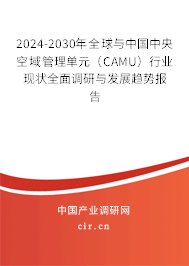 2024-2030年全球與中國中央空域管理單元（CAMU）行業(yè)現(xiàn)狀全面調(diào)研與發(fā)展趨勢報(bào)告