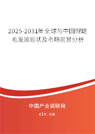 2025-2031年全球與中國(guó)假睫毛發(fā)展現(xiàn)狀及市場(chǎng)前景分析