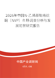 2026年中國N-乙烯基吡咯烷酮（NVP）市場調(diào)查分析與發(fā)展前景研究報告