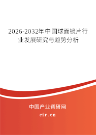 2024-2030年中國球面鏡片行業(yè)發(fā)展研究與趨勢分析