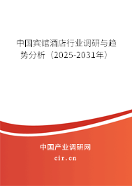 中國賓館酒店行業(yè)調(diào)研與趨勢分析（2025-2031年）