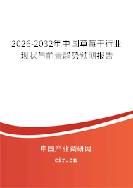 2024-2030年中國草莓干行業(yè)現(xiàn)狀與前景趨勢預(yù)測報(bào)告 2024-2030年中國草莓干行業(yè)現(xiàn)狀與前景趨勢預(yù)測報(bào)告