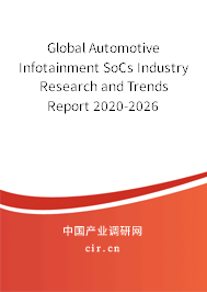 Global Automotive Infotainment SoCs Industry Research and Trends Report 2020-2026