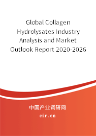 Global Collagen Hydrolysates Industry Analysis and Market Outlook Report 2020-2026 Global Collagen Hydrolysates Industry Analysis and Market Outlook Report 2020-2026