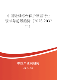 中國(guó)微機(jī)綜合保護(hù)裝置行業(yè)現(xiàn)狀與前景趨勢(shì)(2026-2032年) 中國(guó)微機(jī)綜合保護(hù)裝置行業(yè)現(xiàn)狀與前景趨勢(shì)(2026-2032年)