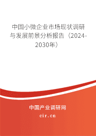 中國小微企業(yè)市場現(xiàn)狀調(diào)研與發(fā)展前景分析報告(2023-2029年) 中國小微企業(yè)市場現(xiàn)狀調(diào)研與發(fā)展前景分析報告(2023-2029年)