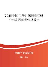 2025中國(guó)電子計(jì)米器市場(chǎng)研究與發(fā)展前景分析報(bào)告 2025中國(guó)電子計(jì)米器市場(chǎng)研究與發(fā)展前景分析報(bào)告